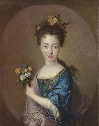 Francois de Troy Portrait of Louisa Maria Stuart Spain oil painting artist